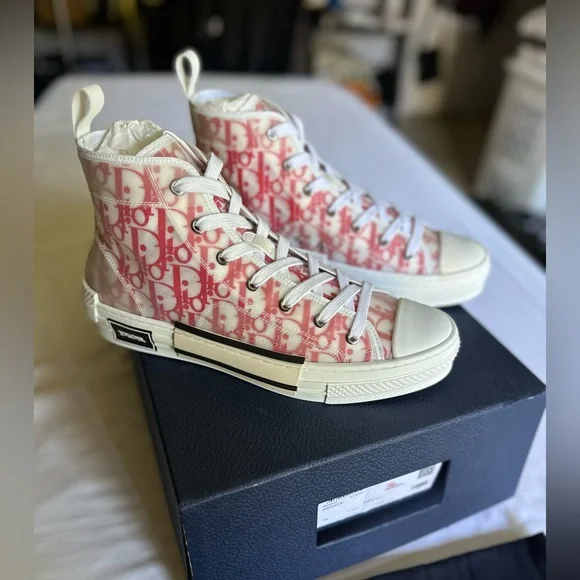 Dior Shoes Dior B23 Red Oblique Size 42 Poshmark